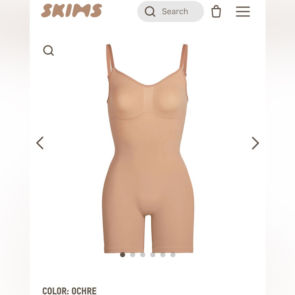 SKIMS Sculpting Bodysuit Mid Thigh